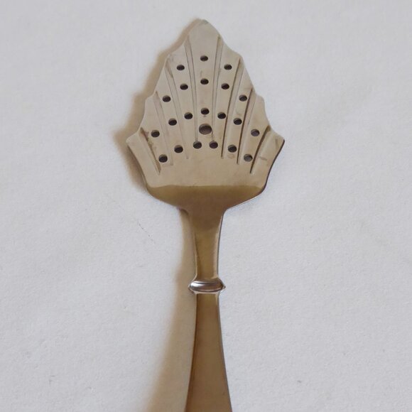 ABSENTE BRAND ABSINTHE SILVER METAL COCKTAIL BAR SPOON (NEW) - Picture 3 of 8